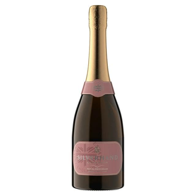 Silverhand Silver Reign Organic Rosé Brut Sparkling Wine 75cl - gallery image 1