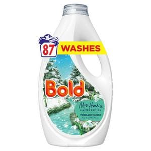 Bold 87 Washes Mrs Hinch’s Woodland Wander Liquid Laundry Detergent, Limited Edition
