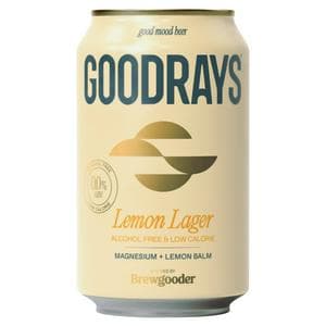 Goodrays 330ml Non Alcoholic Lemon Lager
