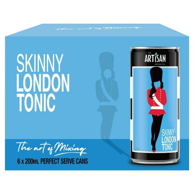 The Artisan Drinks Co. 6 x 200ml Skinny London Tonic Water - gallery image 1