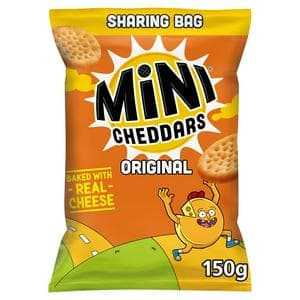 Mini Cheddars 150g Original Sharebag