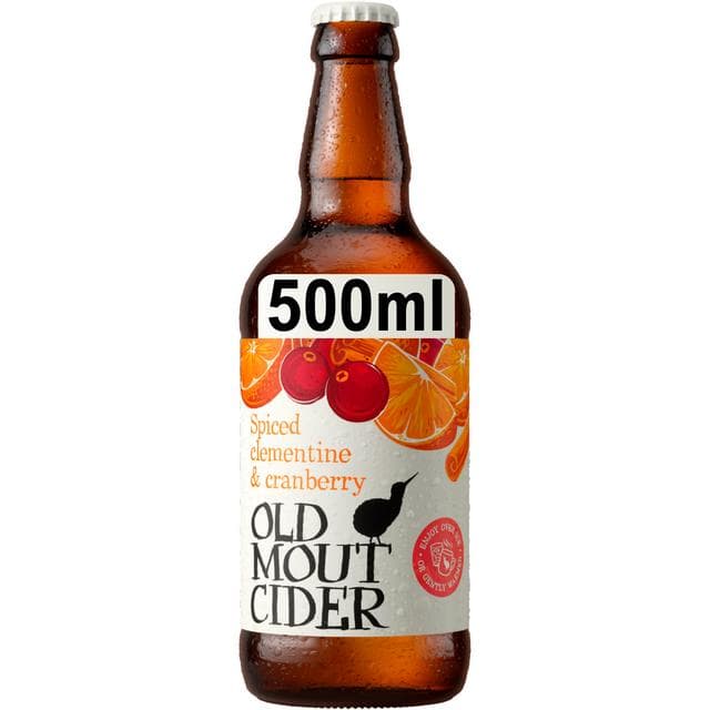 Old Mout Cider 500ml Spiced Clementine & Cranberry Bottle - gallery image 2