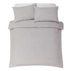 Habitat Soft and Cosy Brushed Cotton Bedding Set - Grey