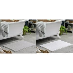 Sainsbury's Home Bobble Bath Mat White