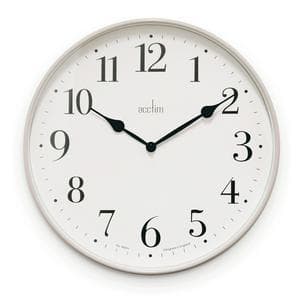 Acctim Denham Wall Clock in Mocha 30cm