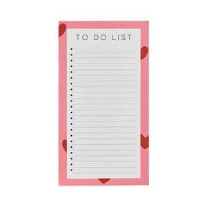Sainsbury's Home Hearts To Do List Handy Pad