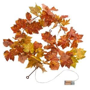Sainsbury's Home Light Up Leaf Garland