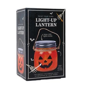 Professor Puzzle Light Up Paint Your Own Lantern Painting Kit