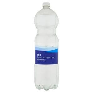 Sainsbury's British Bottled Spring Water Still 2L