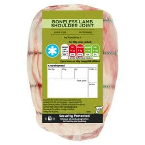 Sainsbury's British or New Zealand Lamb Boneless Shoulder (Approx. 800g)