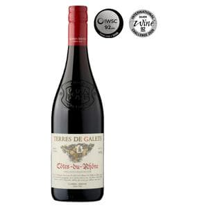 Terres De Galets Côtes du Rhône Red Wine 75cl