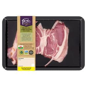 Sainsbury's Welsh Hill Lamb Cutlets, Taste the Difference x4 265g
