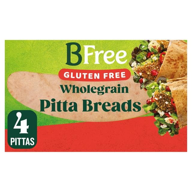 BFree Gluten Free Wholegrain Pitta Breads x4