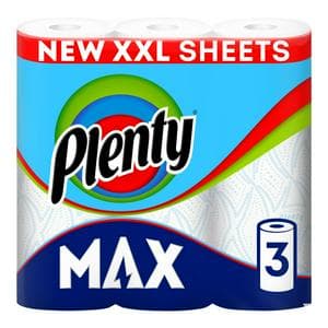 Plenty Max Kitchen Rolls x3