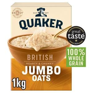 Quaker Jumbo Porridge Oats 1kg