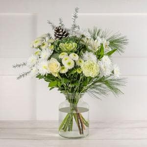 White Christmas Bouquet