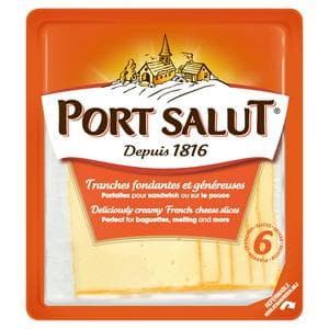 Port Salut French Creamy Cheese Slices 6x20g