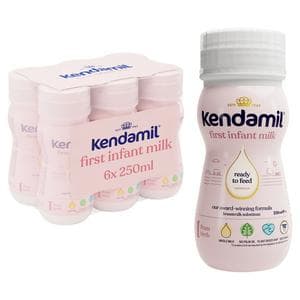 Kendamil First Infant Baby Milk 6x250ml