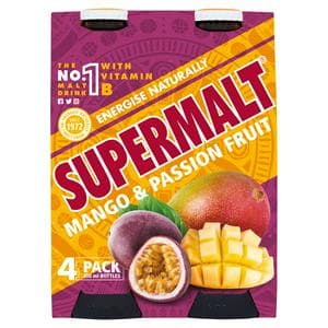 Supermalt Mango & Passionfruit 4x330ml