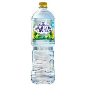Highland Spring Lemon & Lime Still Flavoured Spring Water 1.25L