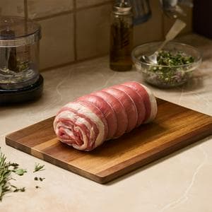 Sainsbury's Welsh Hill Rolled Lamb Belly, Taste the Difference (Approx. 900g)