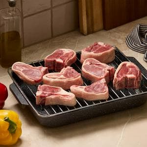 Sainsbury's Welsh Hill Lamb Chops, Taste the Difference (Approx. 1kg)