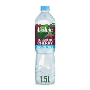 Volvic Touch of Fruit Sugar Free Cherry Natural Flavoured Water 1.5L
