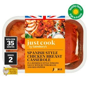 Sainsbury's Just Cook 410g Spanish Style Chicken Casserole