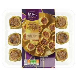 Sainsbury's Crispy Miso Mushroom Tartlets, Taste the Difference 240g