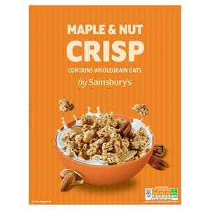 Sainsbury's Maple & Nut Crisp 500g