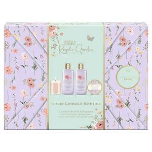 Baylis & Harding Royale Garden Gift Wrapped Candlelit Gift Set