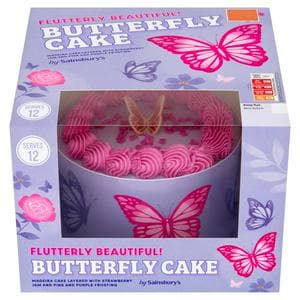 Sainsbury's Butterfly Cake 700g