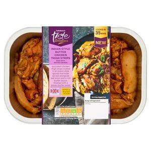 Sainsbury's Just Cook 400g Indian style Butter Chicken Thigh strips, Taste the Difference