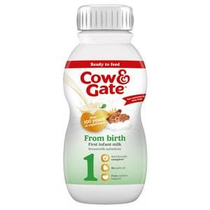 Cow & Gate 500ml First Infant Milk from Birth Ready to Use