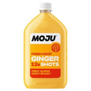 MOJU 12 x Fresh Root Ginger Shots 720ml