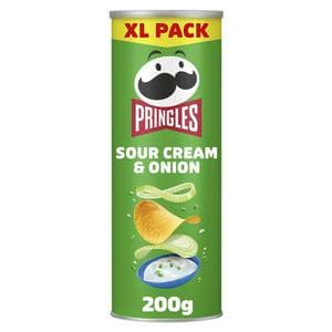 Pringles 200g Sour Cream & Onion Sharing Crisps