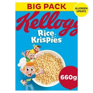 Kellogg's 660g Rice Krispies Breakfast Cereal