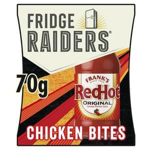 Fridge Raiders & Frank's Red Hot 70g Original Chicken Snack Bites