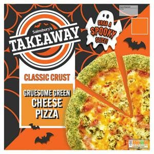 Sainsbury's 510g Gruesome Green Cheese Pizza