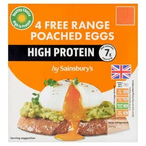 Sainsbury's 133g Poached Eggs