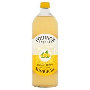 Equinox 750ml Sicilian Lemon Organic Kombucha Drink