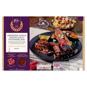 Sainsbury's Discovery 525g Slow Cooked Angus Featherblade, Taste the Difference