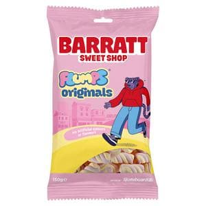 Barratt Sweet Shop 150g Flumps Originals Marshmallows