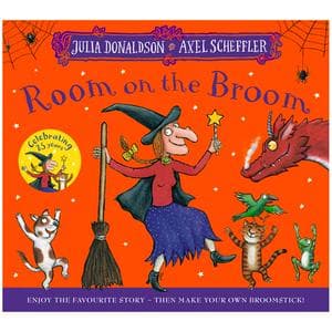 Julia Donaldson & Axel Scheffler Room on The Broom 25th Anniversary Edition Children's Book
