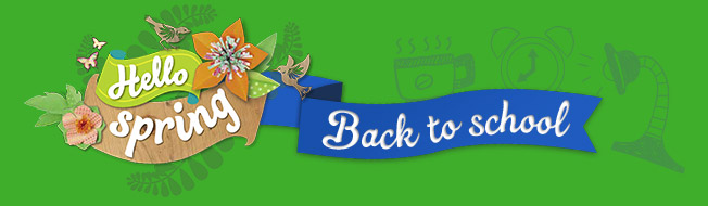 Hello Spring - Back to school