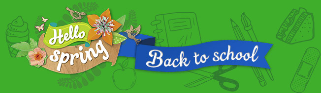 Hello Spring - Back to school