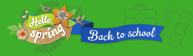 Hello Spring - Back to school