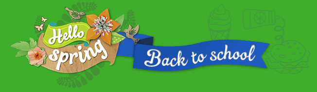 Hello Spring - Back to school