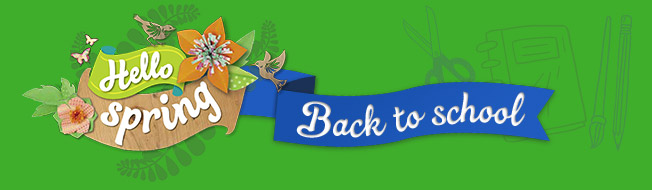 Hello Spring - Back to school