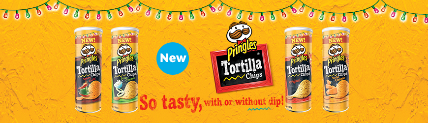 New! Pringles Tortilla Chips